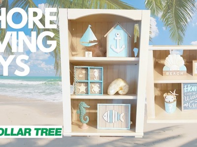 ???? 8 Shore Living DIYS! Dollar Tree DIY Summer 2022 Beach (Coastal farmhouse)