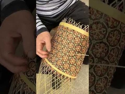 Amazing DIY A Beautiful Bamboo Bag #Shorts #1287