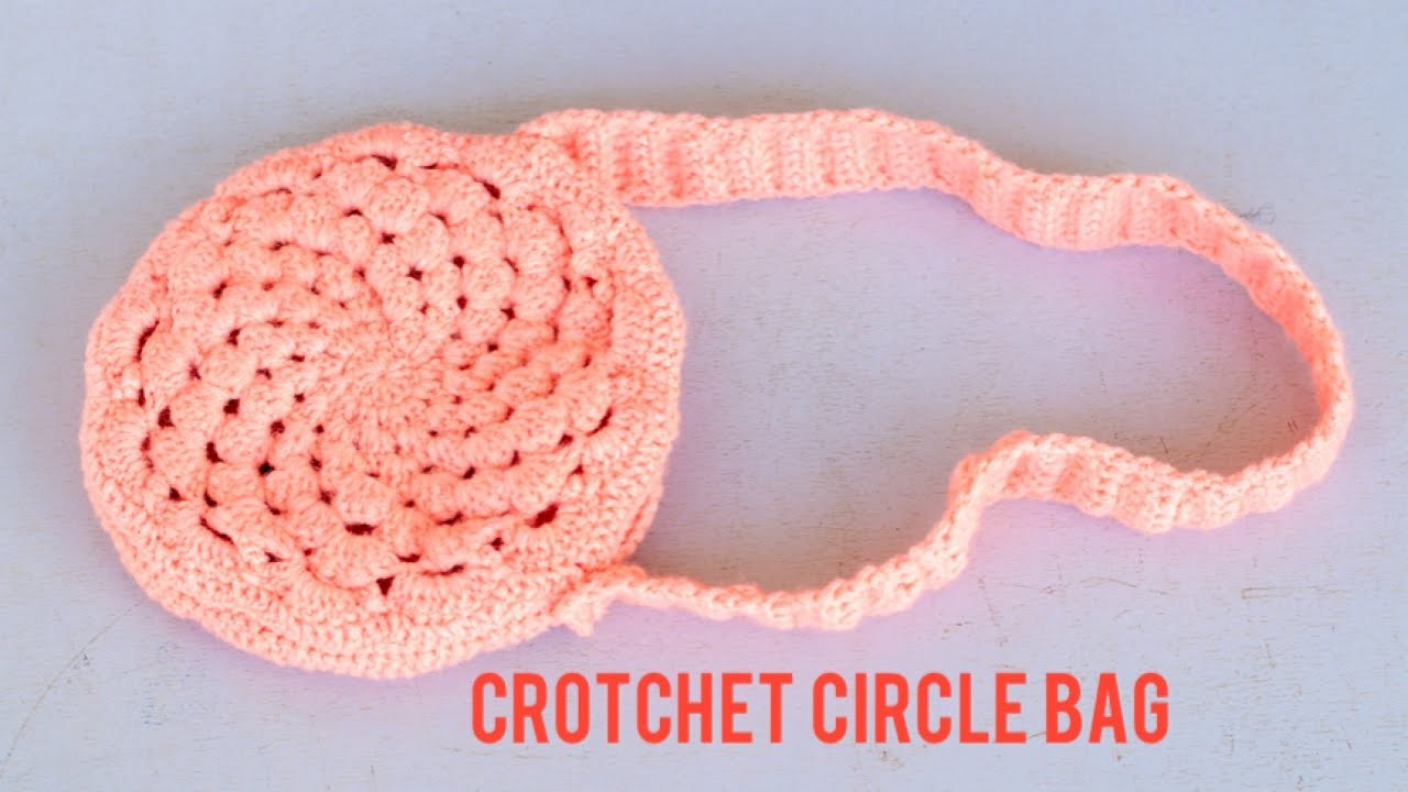 DIY | How to Crochet a Circle bag | Tutorial