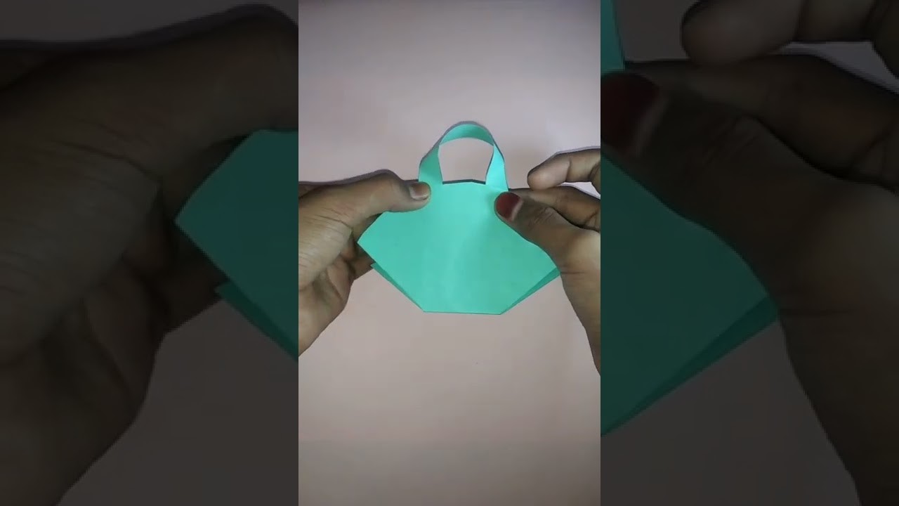 Diy mini paper bag||how to make mini paper bag. #papercraft