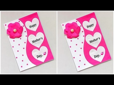 Happy Mother's day card making ideas. How to make Beautiful Mother's day card easy