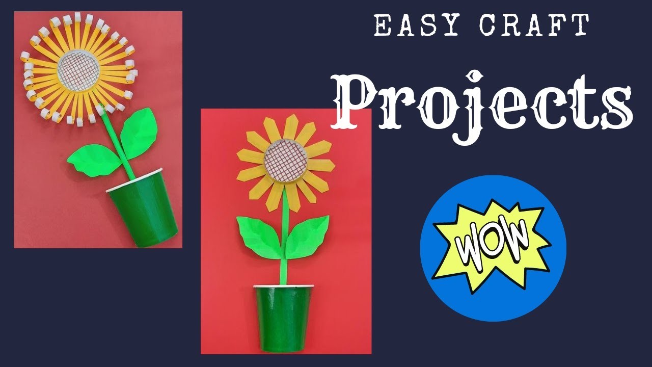 Make Easy Craft Projects With Paper Cup| Paper Glass Craft| Paper Cup Reuse| DIY Craft Tutorial #49