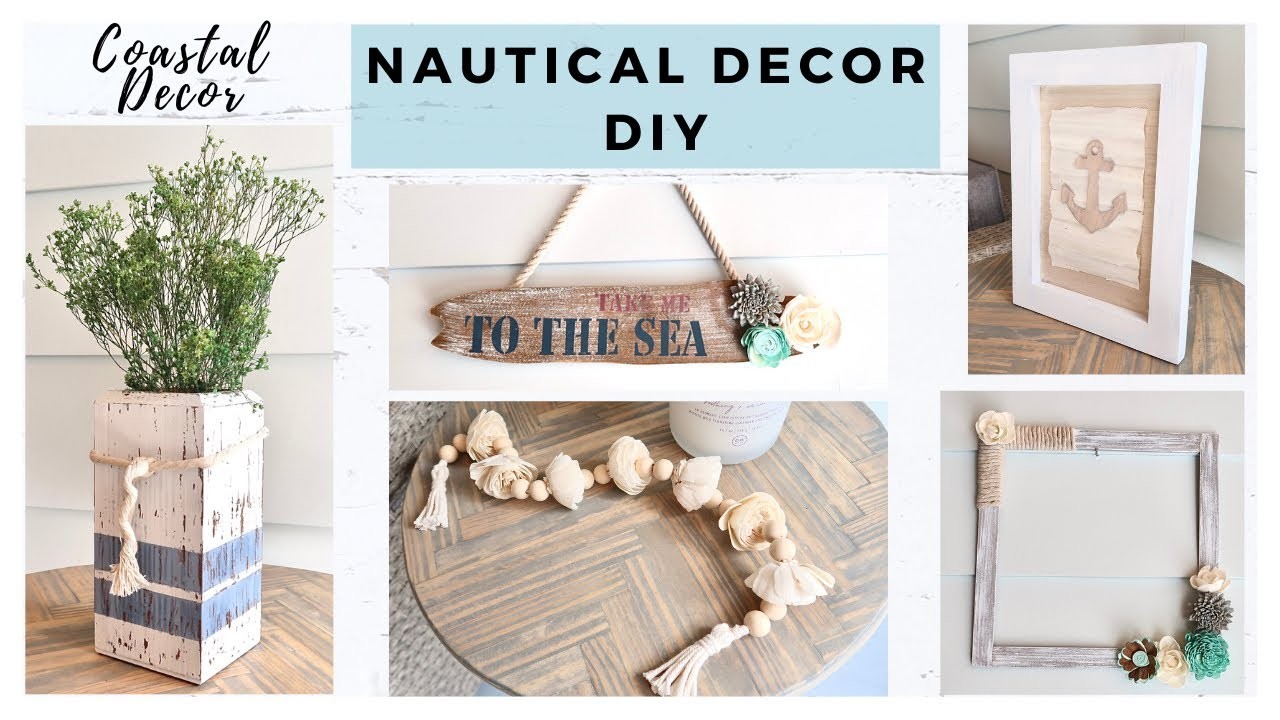 Neutral Nautical DIY’s * Super Simple Coastal Decor Ideas * BlondieNextDoor