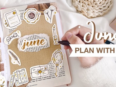???? plan with me. june 2022 bullet journal setup ft. notebook therapy (+GIVEAWAY!)