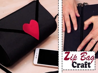 ROMANTIC DIY PURSE BAG TUTORIAL GIRL GRAFT ???? Women Messenger Crossbody Zip Bag