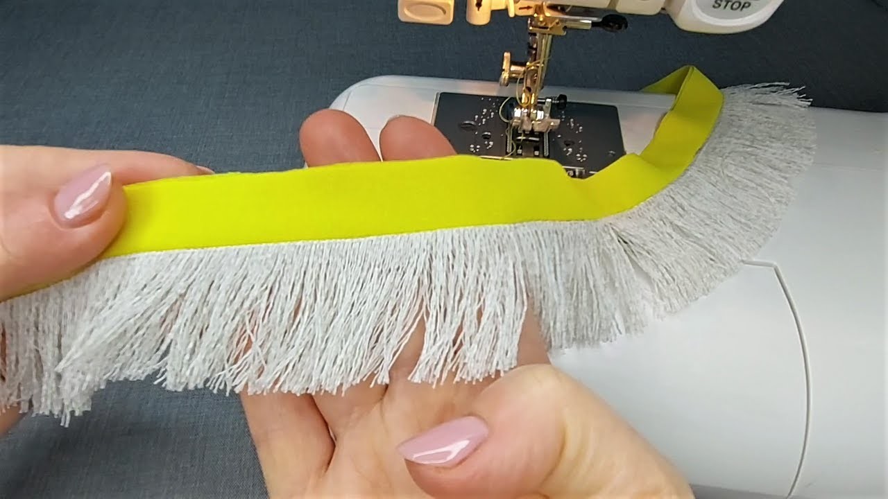 ????✅ Sewing trick: how to make a thick fringe in the style of Chanel
