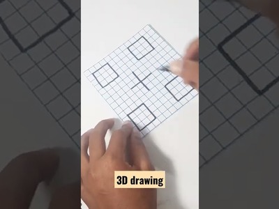 Simple 3Ddrawing ||3d art||easy and simple art #3dart #shorts