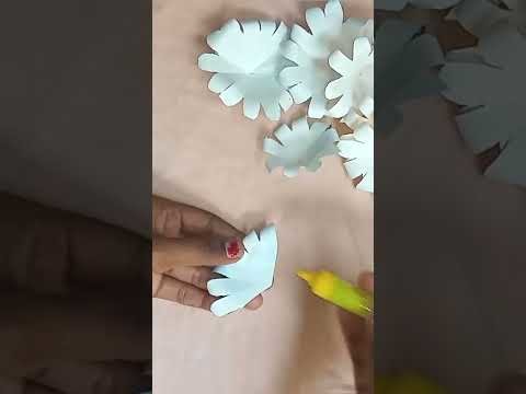 Wedding Card Flower Design!! Craft Ideas!!#shorts #shortsvideo