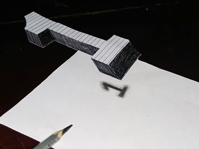 Draw 3d Drawing Illusion 3d Drawing On Paper Step By Step Illusion Drawings 3d Illusion