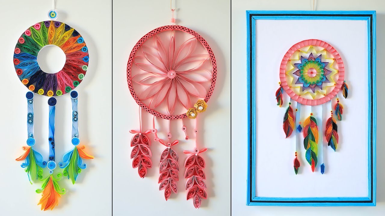 5 Best Paper Quilling Ideas !! Wall Frame - Wall Hanging Decoration ????
