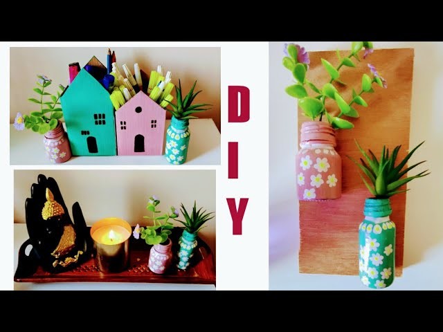 3 DIY IDEA !! Easy Room Decor from waste material || DIY Projects