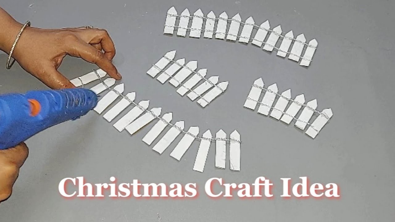 Christmas in July DIY.Easy Christmas village idea | Best out of waste budget Friendly craft idea ????2