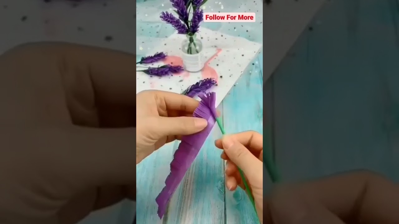 DIY BEAUTIFUL PAPER FLOWER MAKING | CHECK DESCRIPTION