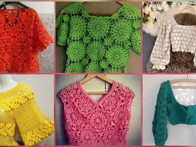 DIY Crochet Top Easy.New Stylish Crochet Top Designs For Summer