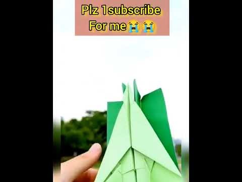 Diy paper air plane project #shorts