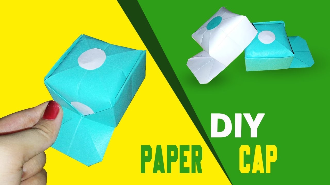 How to make paper Cap . Diy paper Hat .paper craft . paper cap craft .