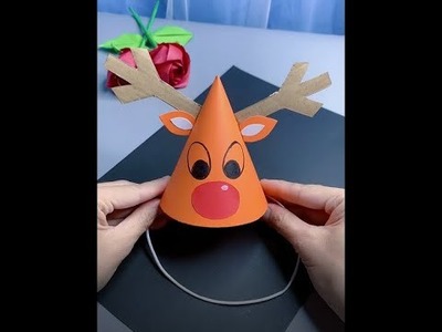 How to Make Paper Cap || DIY paper Hat || Paper Craft | #kidstoy | paper toy for kids #shorts #DIY