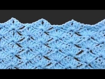 Crochet pattern, Get ready for summer Light double peaked Fan. Wonderful for summer evening chill