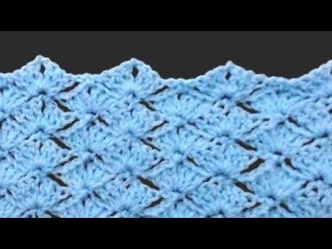 Crochet pattern, Get ready for summer Light double peaked Fan. Wonderful for summer evening chill