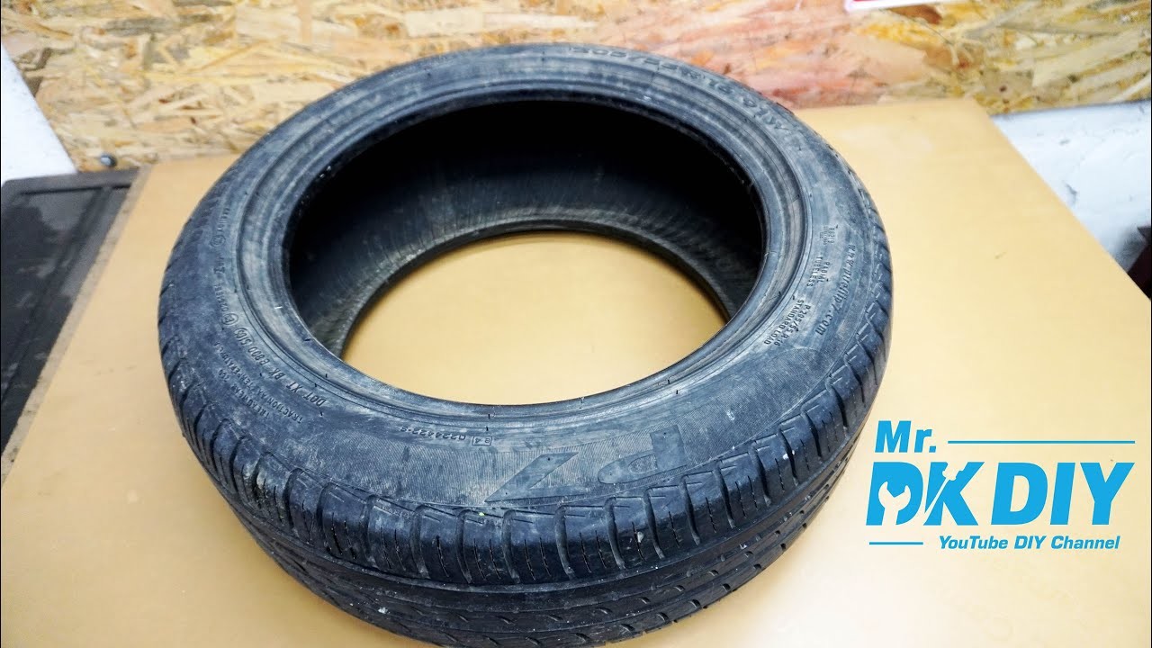 DIY: How to Reuse again your Old Car Tire in Smart Way ???