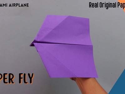 How To Make A Paper Airplane - Do It Yourself The Easiest Way To Make A Paper Plane [Tutorial]