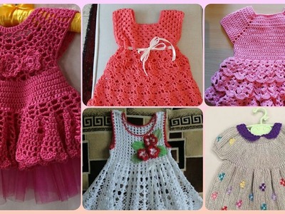 Most Beautiful And Outstanding Unique Style||Crochet Baby Frock Design and Patterns