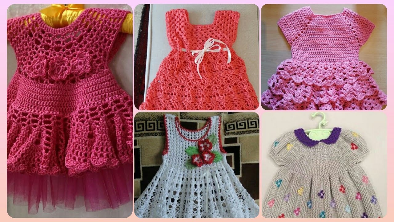 Most Beautiful And Outstanding Unique Style||Crochet Baby Frock Design and Patterns