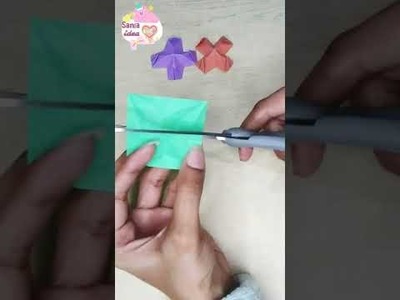 Diy origami finger trap|orgami toy|paper craft|#shorts