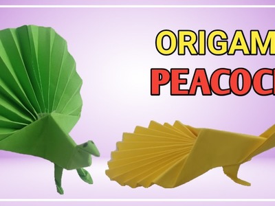 How to Make a Simple Origami Bird | Peacock