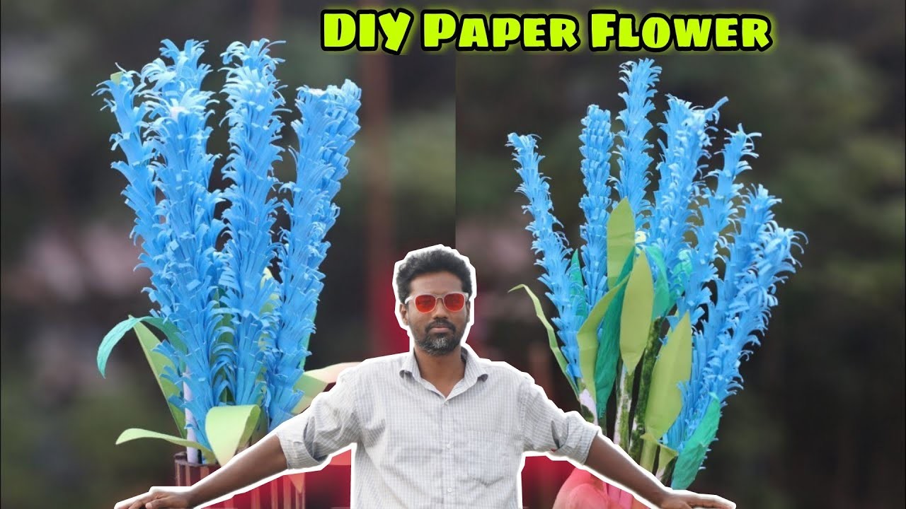 How To Make Paper Flower Easy   DIY Paper Flowers #crafts #shorts