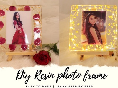 How to make Resin Photo Frame | Resin Photo Frame Tutorial | DIY Gift Ideas | DIY  Resin Frames
