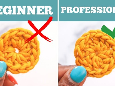 [SO EASY!] How to Crochet the Magic Ring. Magic Loop - CROCHET BITES 01