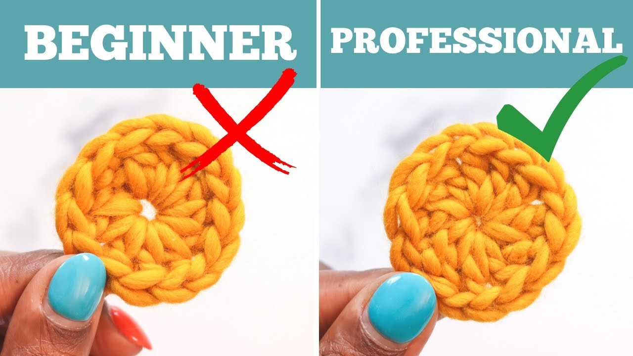 [SO EASY!] How to Crochet the Magic Ring. Magic Loop - CROCHET BITES 01