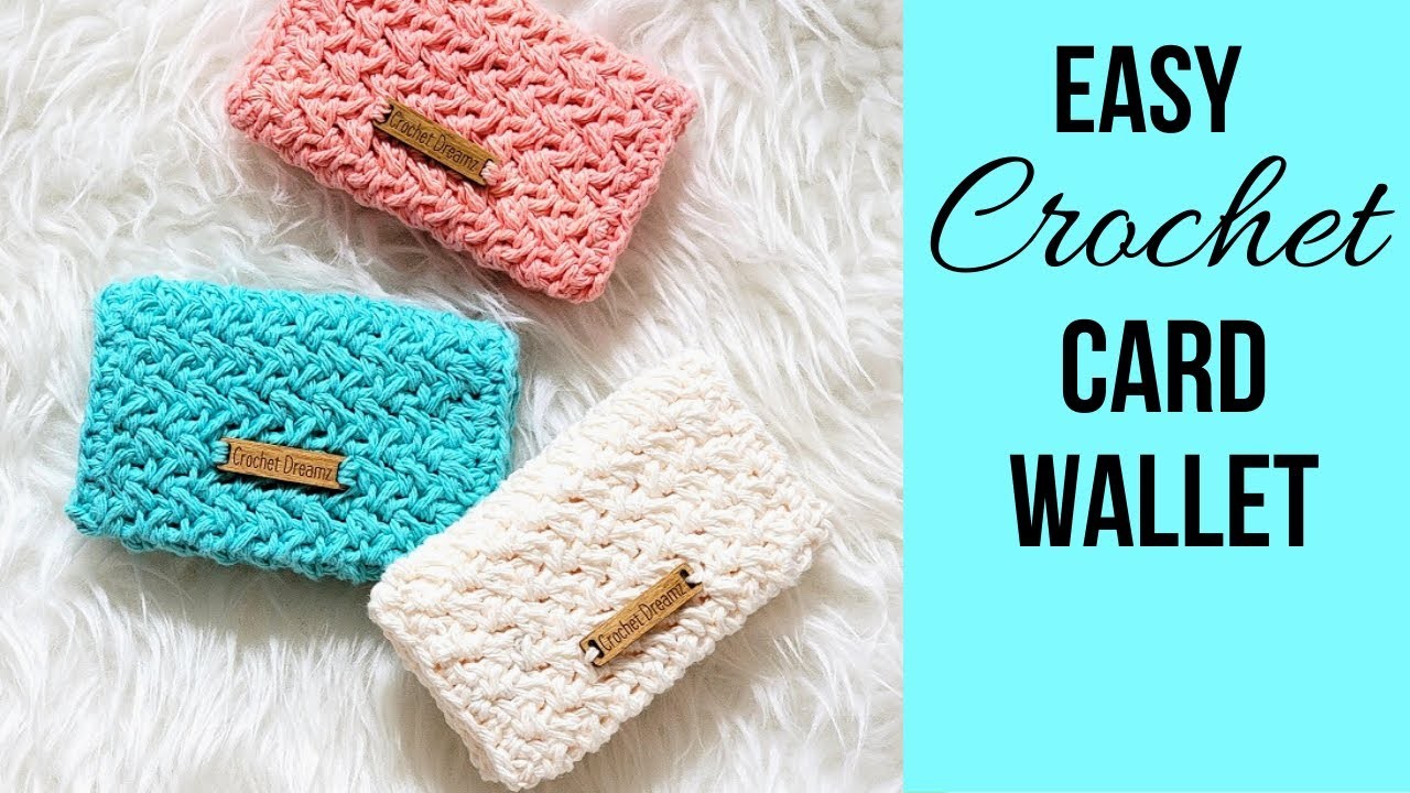 Crochet Card Holder or Wallet (Easy and Quick!)