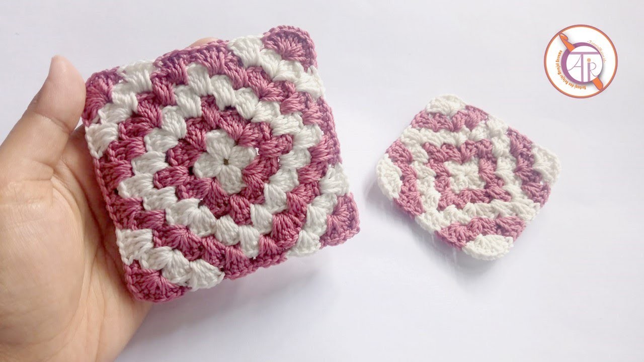 CROCHET “Diamond” Granny Square | Super Easy Crochet Square Project | Motif Diamond Granny Square