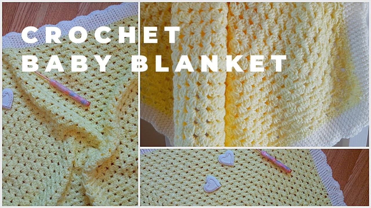 CROCHET EASY BABY BLANKET FOR BEGINNERS | Crochet The Sweet Dreams Baby Blanket & Free Pattern