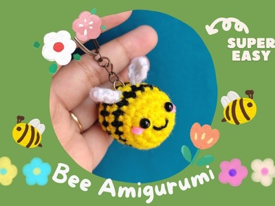 Crochet: Mini Bee Amigurumi || Easy Step-by-Step crochet tutorial for beginners