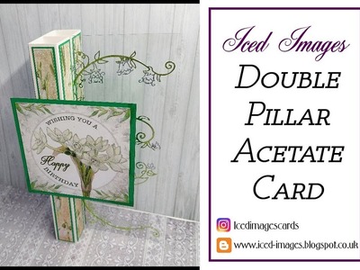 Double Pillar Acetate Card