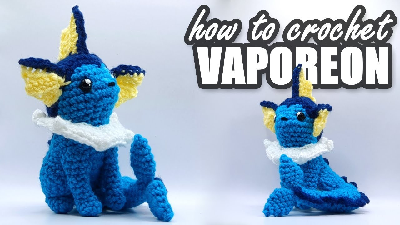 How to crochet Vaporeon!