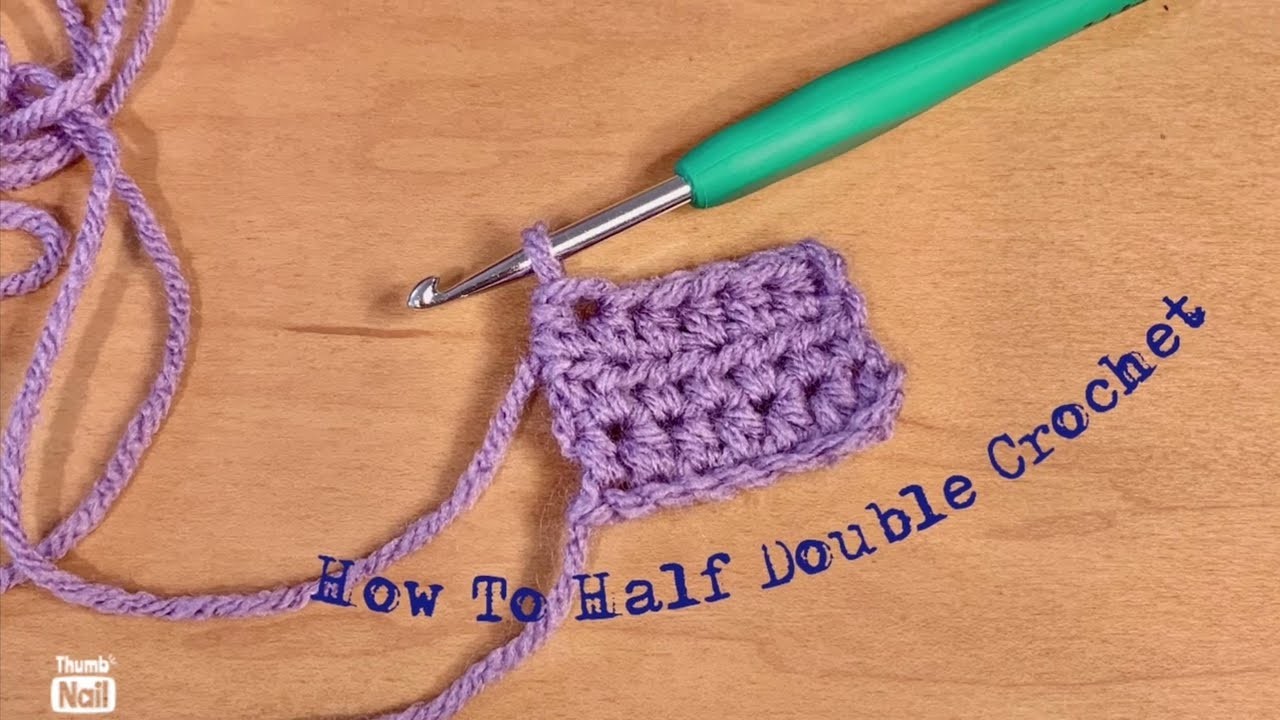 How To Half Double Crochet Beginner Crochet How To Half Double Crochet Beginner Crochet