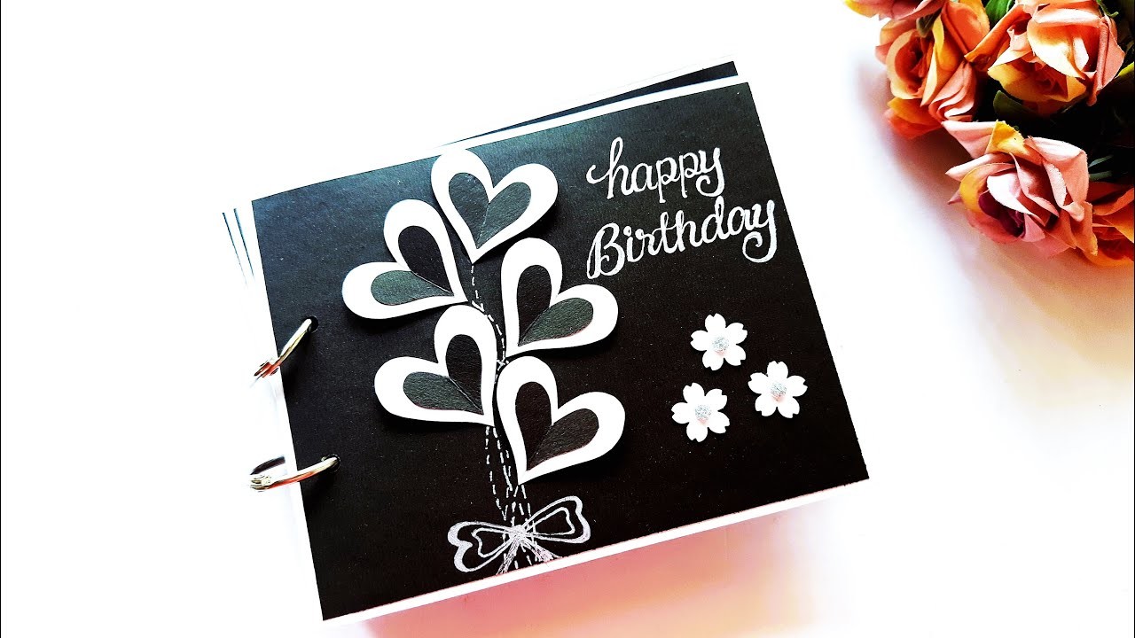 How to Make Scrapbook for Birthday | Paper Craft Ideas | Scrapbook Ideas | Tutorial