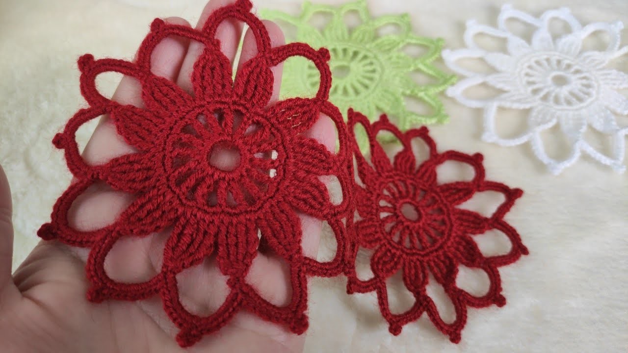 Easy crochet Flower Motif |Paso paso