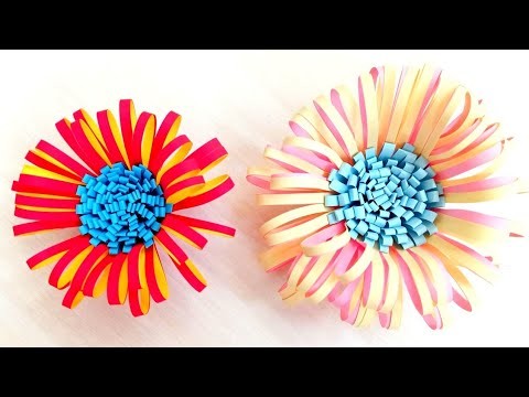 Simple And Beautiful Paper Flower | Paper Craft | DIY Paper Flower | Beautiful Paper Flower Making