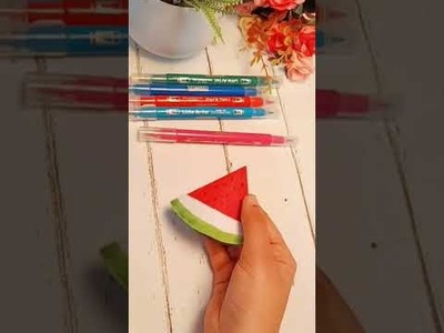 Water melon bookmark | diy bookmark ideas | diy bookmark #shorts #papercraft