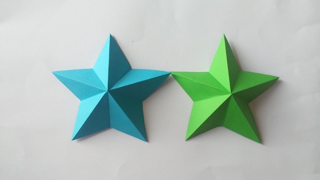 Easy tutorial how to make origami starfish patrick