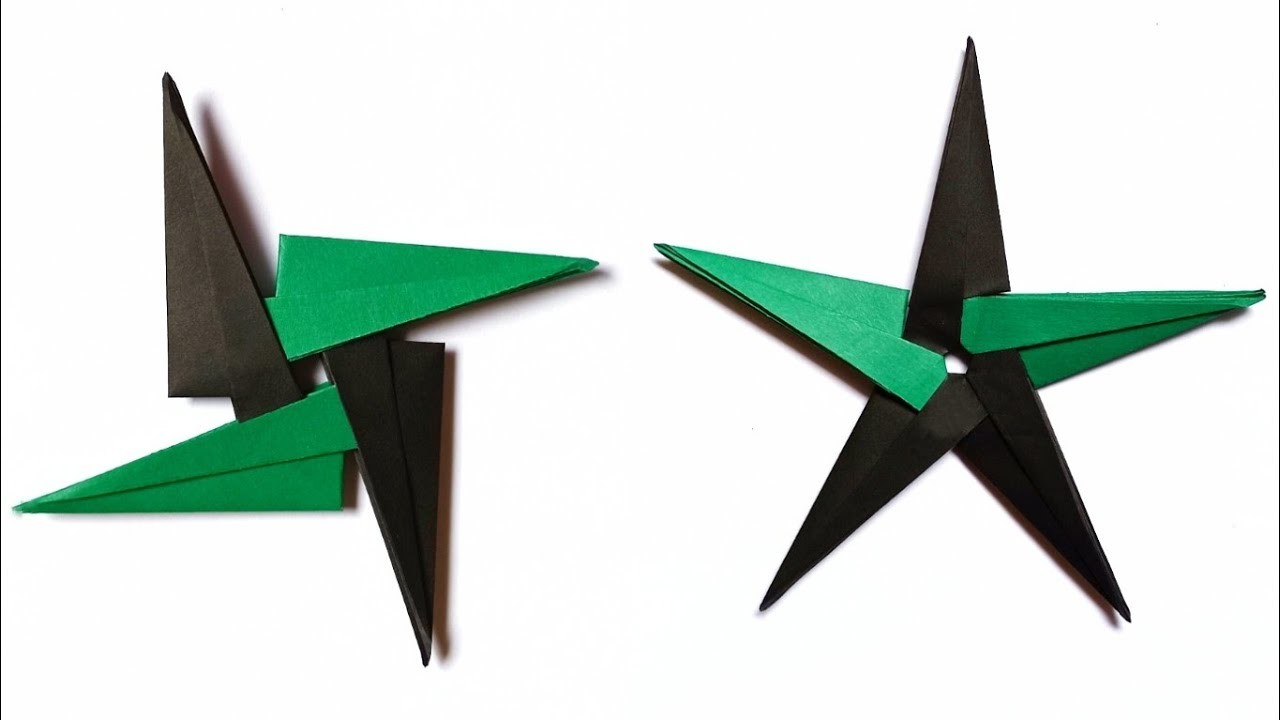 How to make paper Ninja star | easy star Origami
