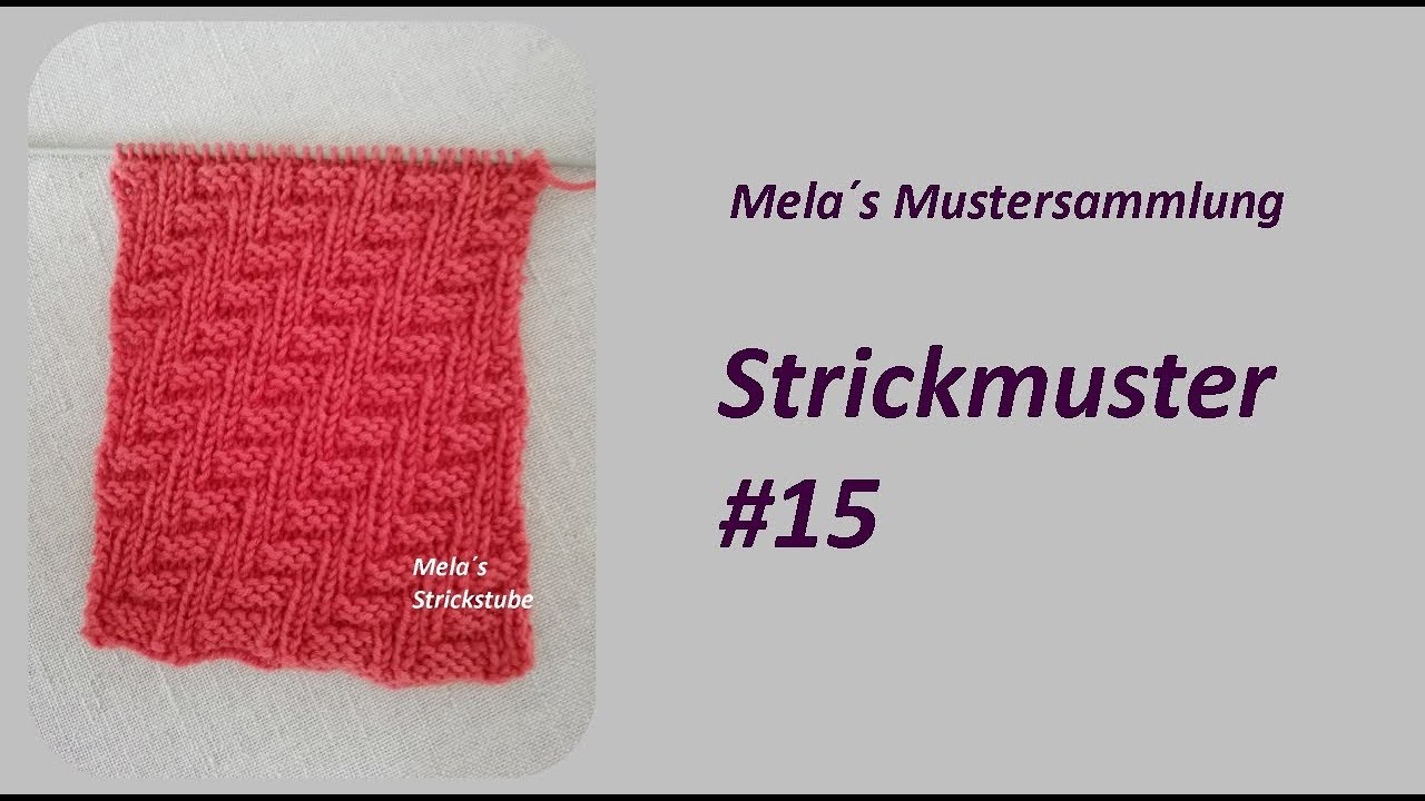 Strickmuster #15. knitting pattern