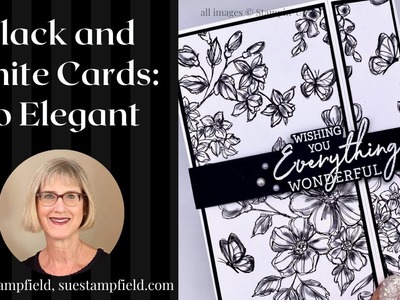 Black and White Cards: Wow! So Elegant!