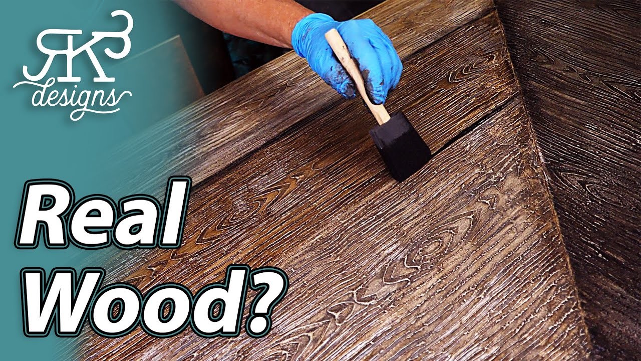 How To Create A Faux Wood Epoxy Countertop Part 2 | RK3 Designs