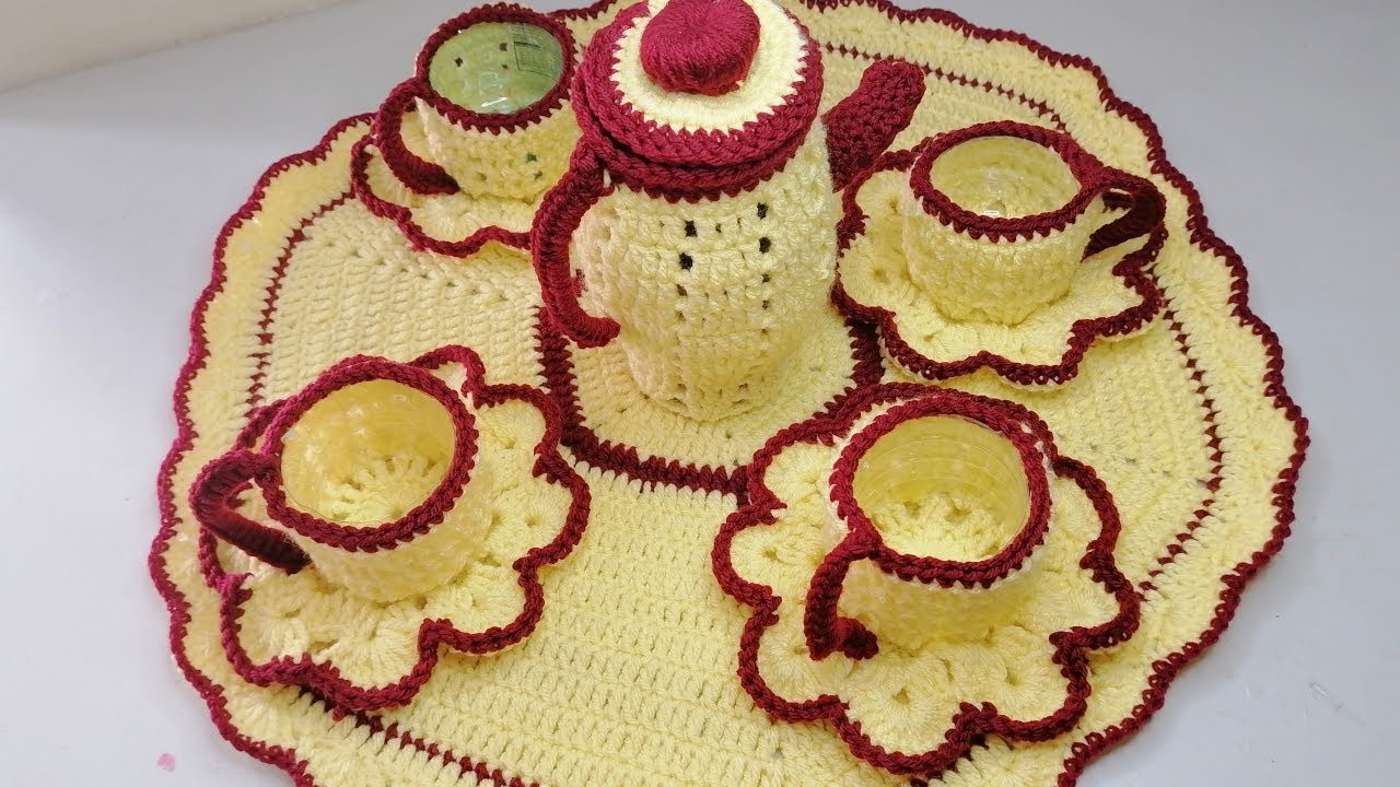 Crochet Tea Set ????